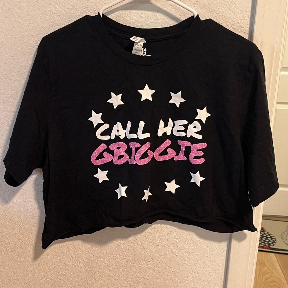 Bella Canvas Black Tee with White Print